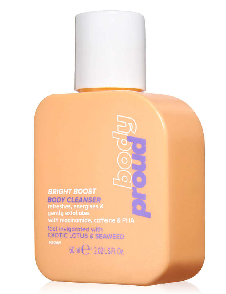 mini body proud bright boost body cleanser