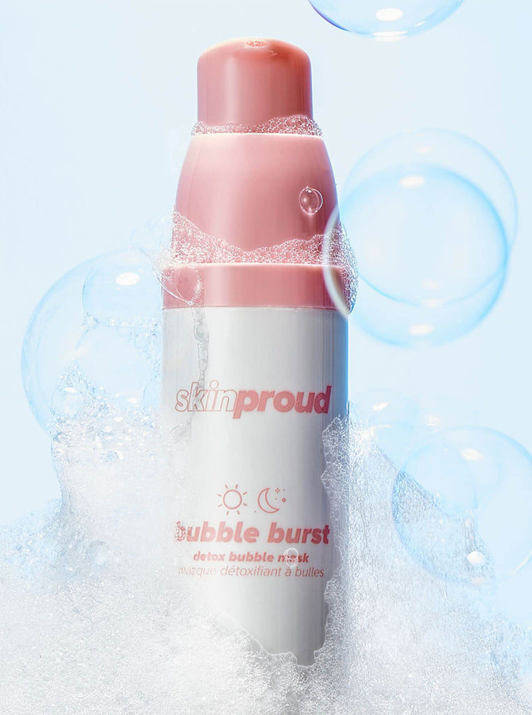 Skin Proud Bubble Burst Face Mask Bottle