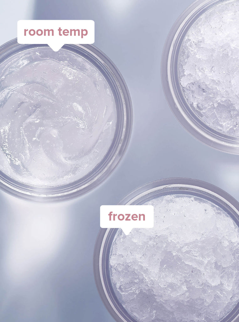 frozen over - gel-to-ice hydrator